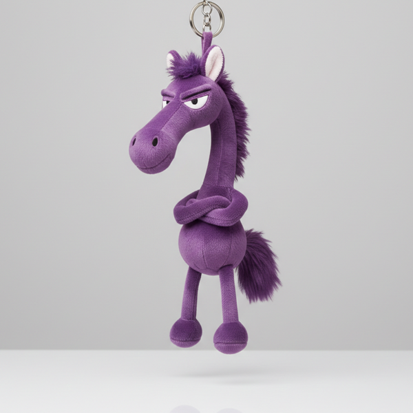 Cheeky Horse Purple - Plain